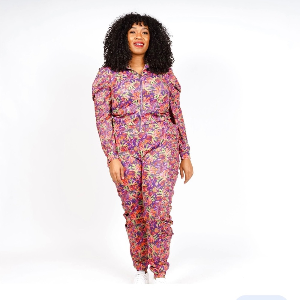 Felicity Draped Jogger Set Quiet Luxury